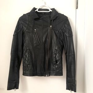 Vintage genuine leather jacket